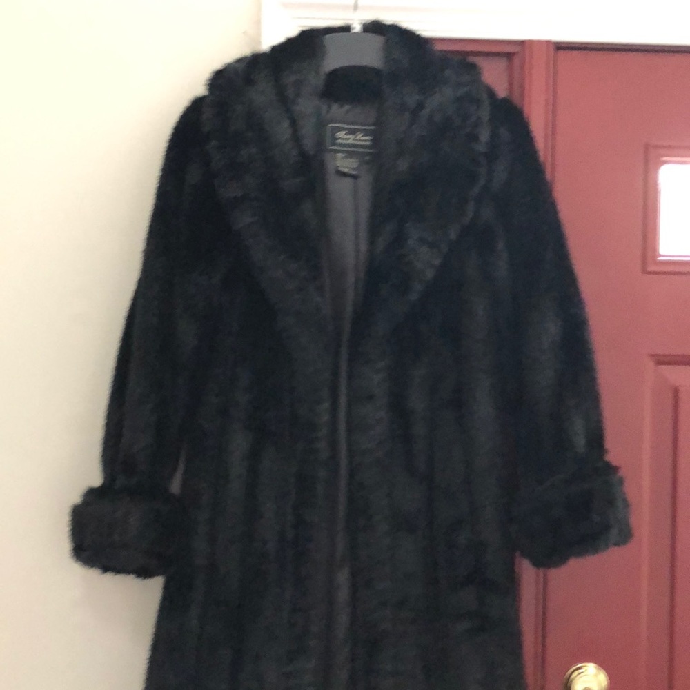 Full length faux fur
